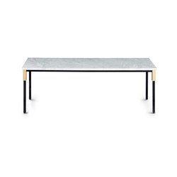 Match Tavolino - Versione con top in marmo Carrara - Sag 80 - Arflex -