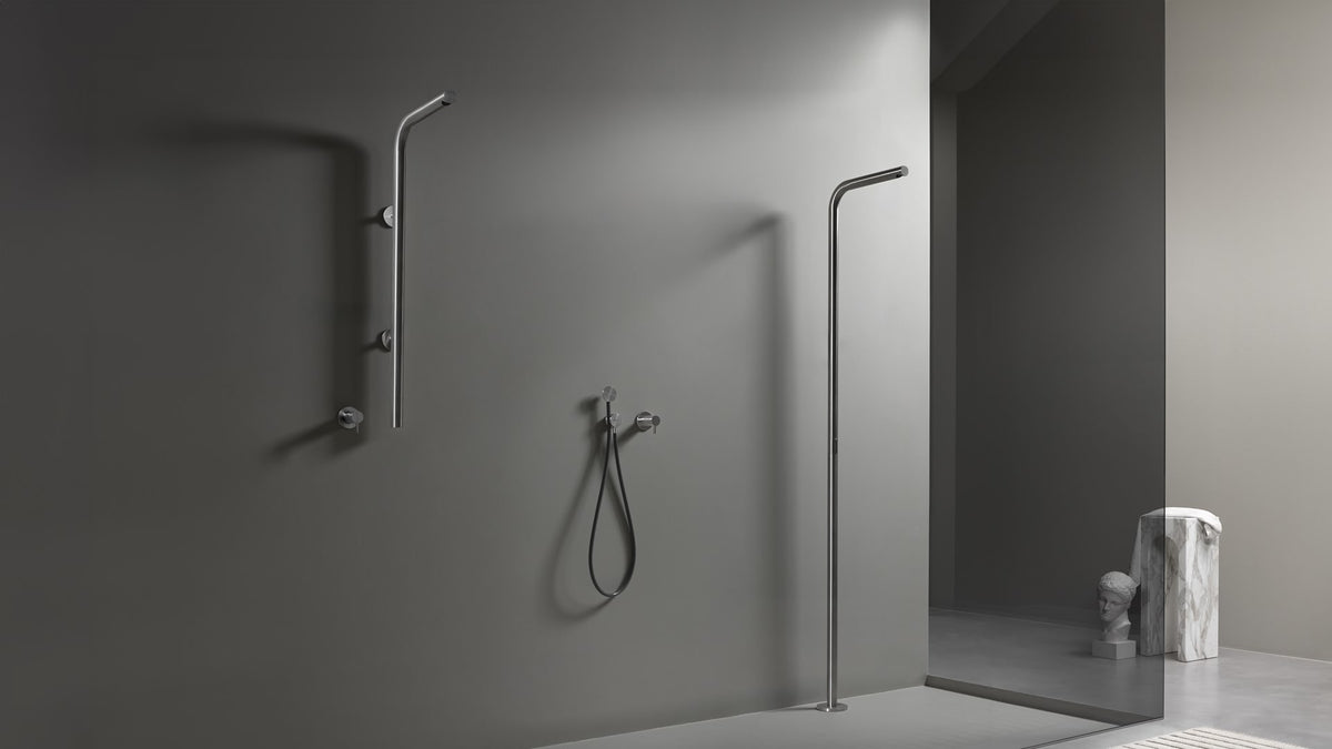 Tubo – soffione da esterno – ambientata