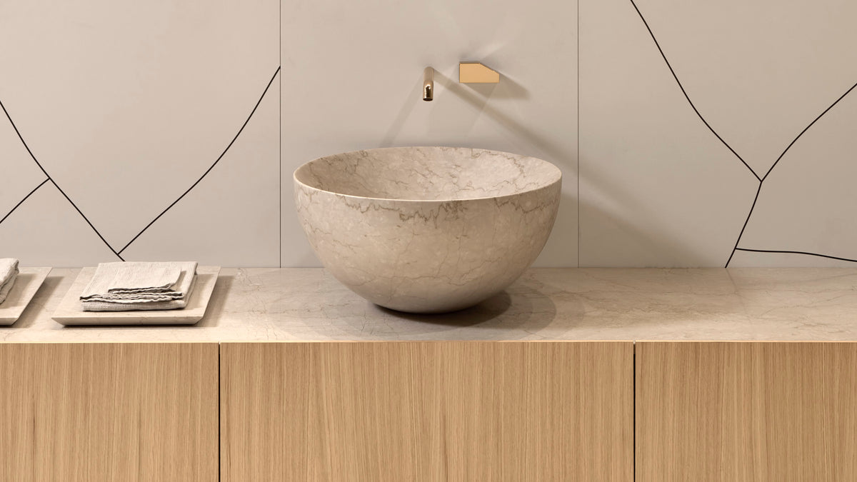 Nadir – lavabo da appoggio - Sag 80 - Antonio Lupi - Lavabo