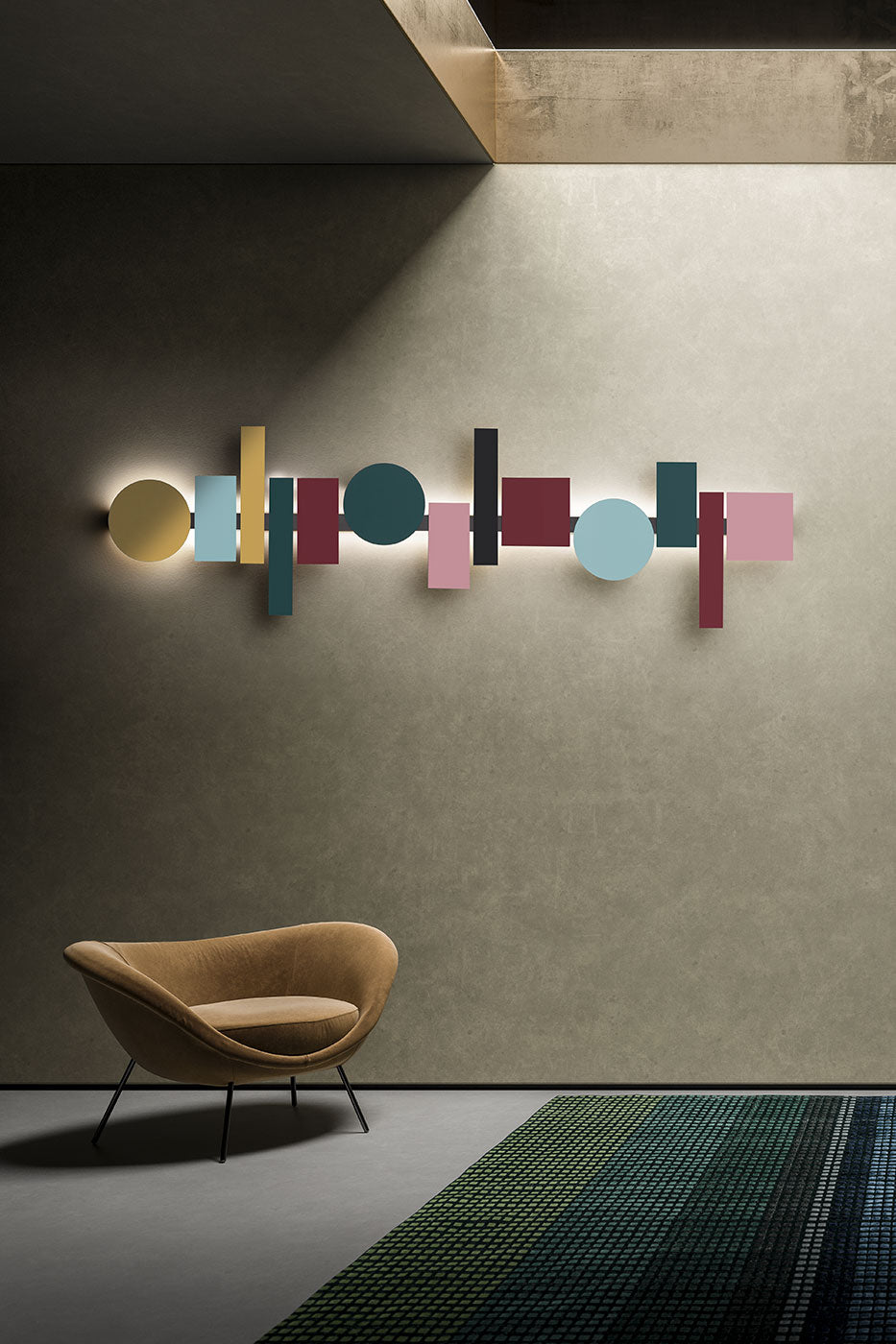 Totem – lampada da parete – ambientata