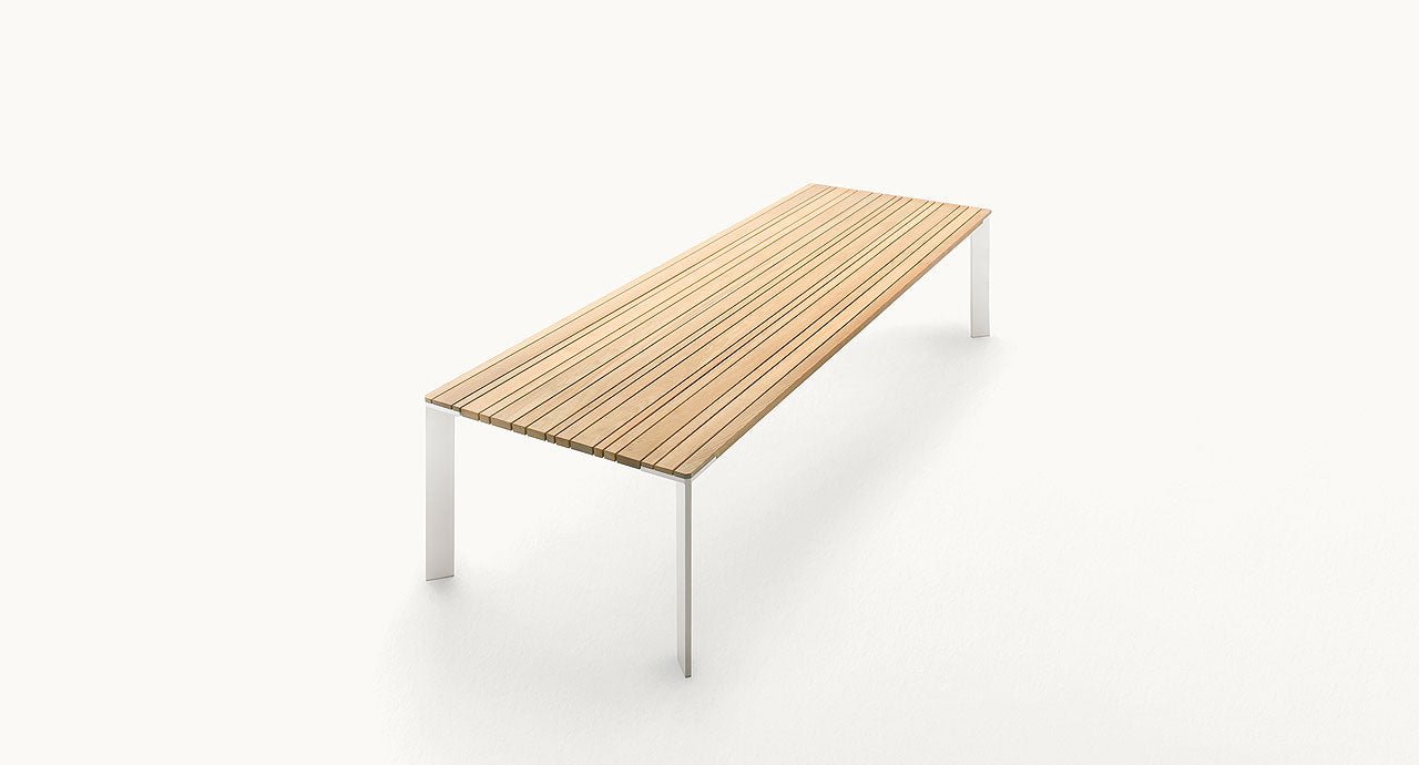 Sunset, wooden table top LE002, structure ME002