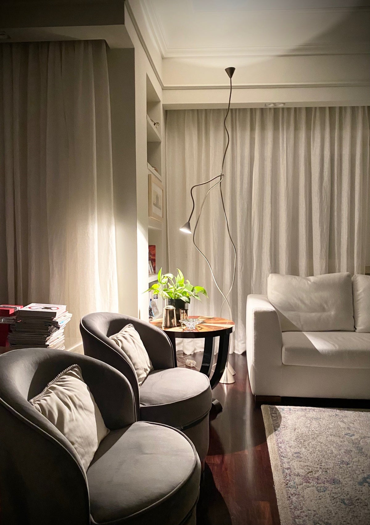 Papiro – lampada da terra – ambientata
