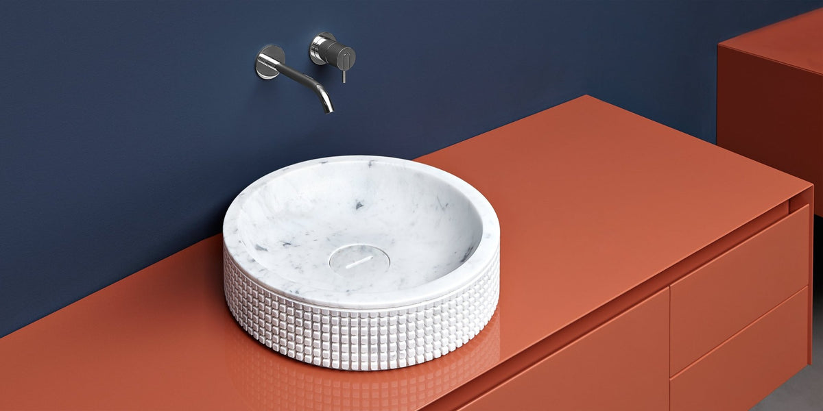 Pixel45 – lavabo da appoggio - Sag 80 - Antonio Lupi - Lavabo