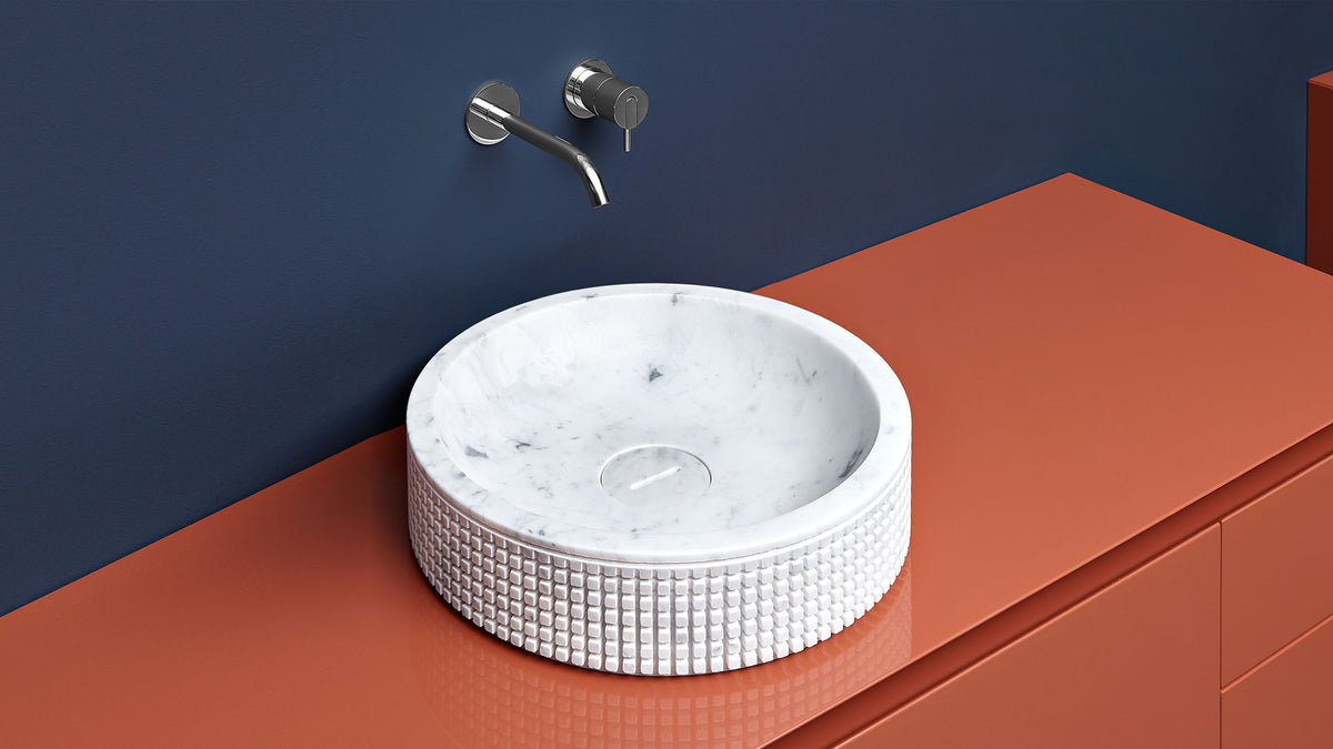 Pixel45 – lavabo da appoggio - Sag 80 - Antonio Lupi - Lavabo