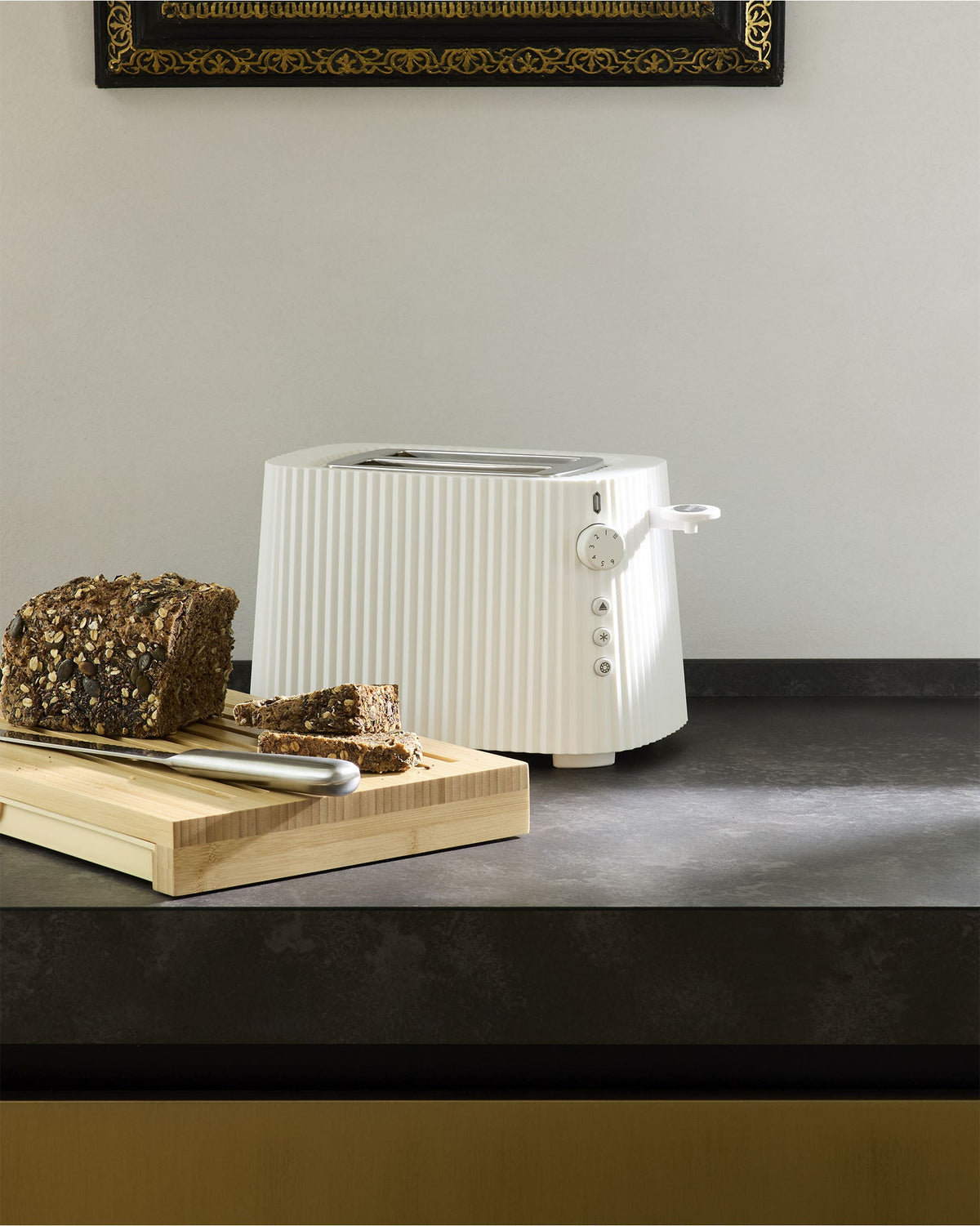 Plissé – tostapane. Spina inglese (MDL08/UK) - Sag 80 - Alessi - Complemento
