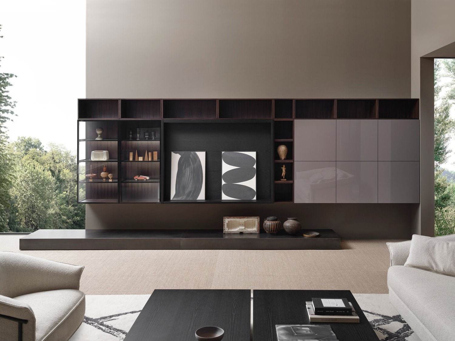Sistema Living TV / HI - FI - Sag 80 - Porro - Contenitore