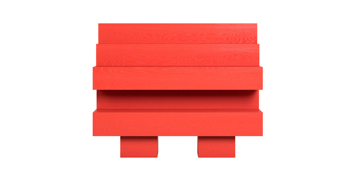RED Bookcase – libreria – ambientata