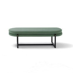Sigmund Tavolino 47x36 - Versione con top in marmo Guatemala - Sag 80 - Arflex -