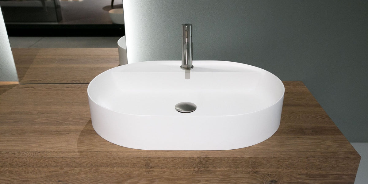 Simplovale – lavabo da appoggio – ambientata
