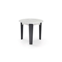 Tablet Small Table 80 H. 43 - Version with Roman Travertine Top