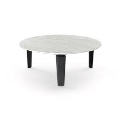 Tablet Small Table 80 H. 43 - Version with Roman Travertine Top