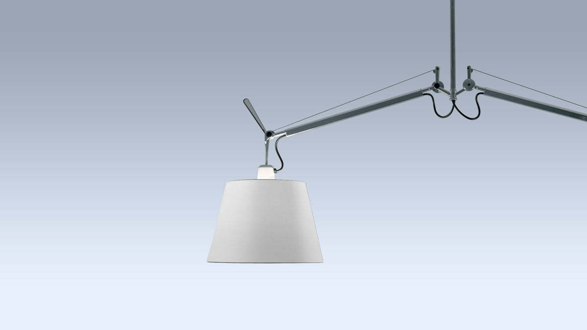Tolomeo Basculante Sospensione Due Bracci – lampada a sospensione - Sag 80 - Artemide - Lampada
