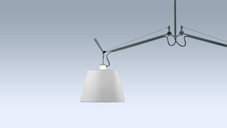 Tolomeo Basculante Sospensione Due Bracci – lampada a sospensione - Sag 80 - Artemide - Lampada