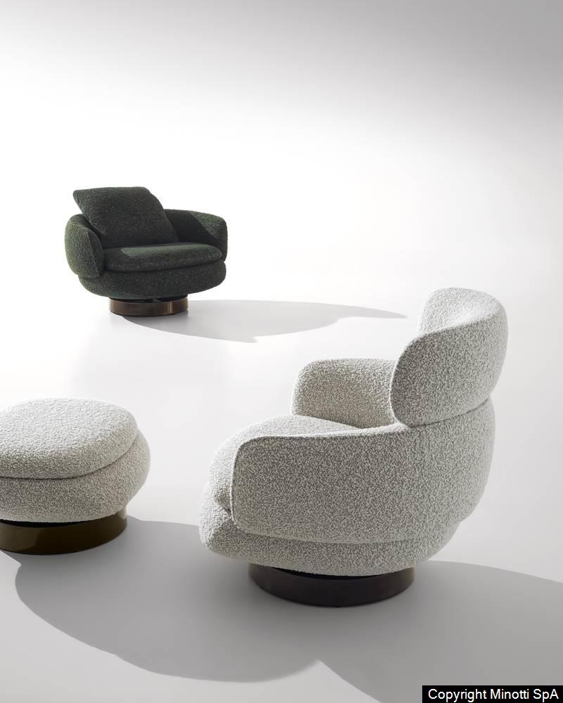 Poltrona Vivienne - Sag 80 - Minotti - Poltrona
