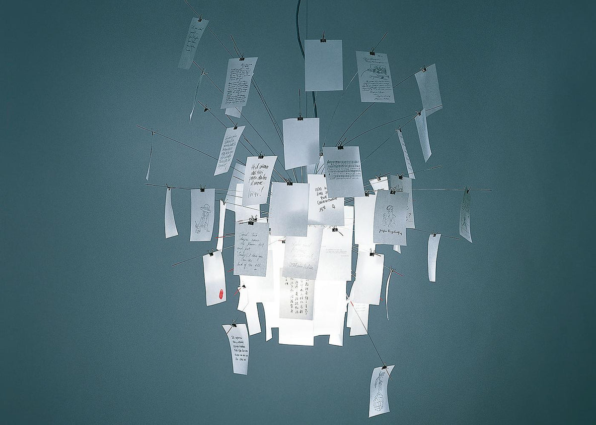 Zettel'z – lampada a sospensione – ambientata